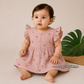 Pretty Little cloud  Muslin Baby Frock | 0–2 Years | Soft & Breathable