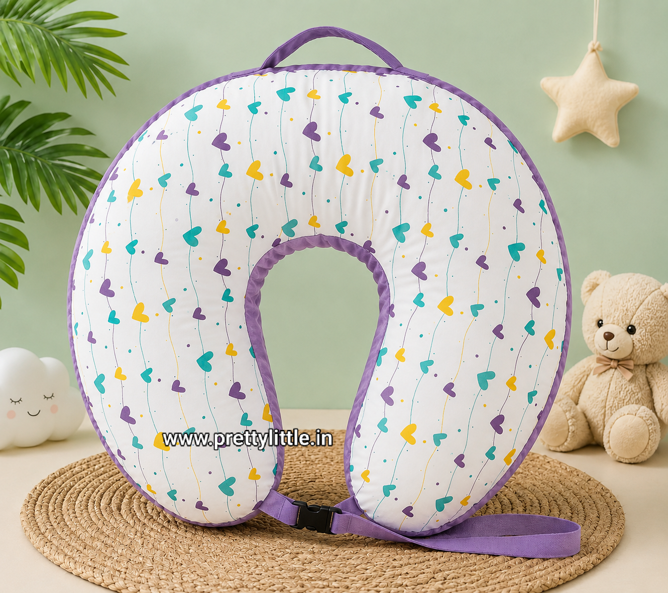 Multi-Use Feeding Pillow for Mom & Baby
