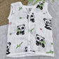 Combo Pack Panda and friends Muslin Jablas for Babies ( Pack of 5)
