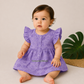 Pretty Little cloud  Muslin Baby Frock | 0–2 Years | Soft & Breathable
