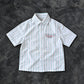 Classic Striped Short Sleeve Shirt for Boys | 1-7 year