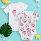 Cuddle Kitty Wrap Onesies – Pack of 2 | 0–3 Months