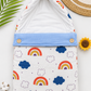 Premium Muslin Baby Sleeping Bag – Soft & Breathable Newborn Wrap