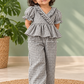 Daisy Belle Bow Peplum Top & Pant Set – |2–7 Years